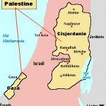 carte palestine